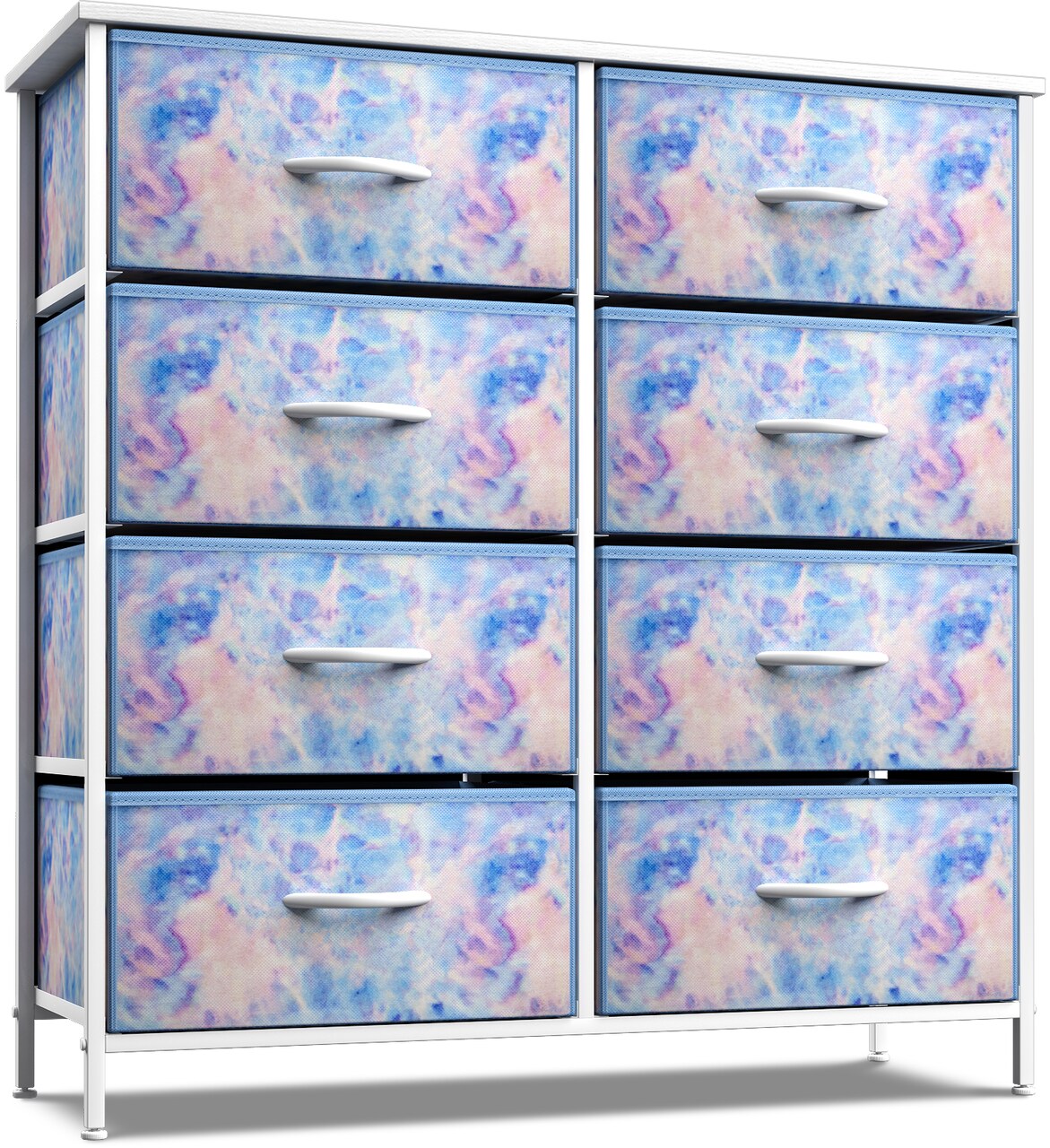 Sorbus Extra Wide Dresser Organizer With 8 Drawers - Large Storage Furniture for Bedroom, Hallway, Living Room, Nursery & Closet